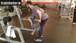 Bent over row