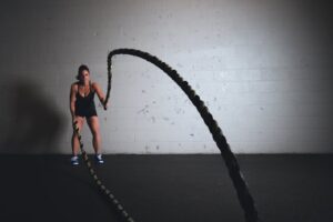 Battle rope training