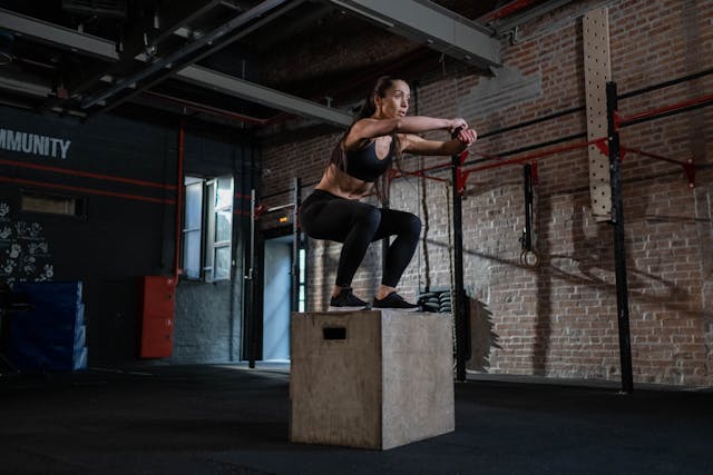 Plyo box training Plyo box training